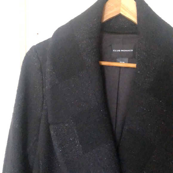 Club Monaco Black Coat - Picture 2 of 3